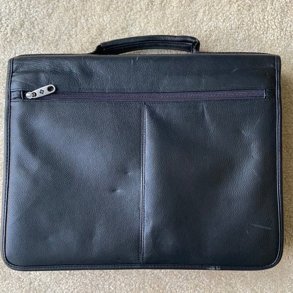 Samsonite Leather Flapover Briefcase - Picture 5 of 5